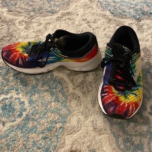 Brooks Launch 5 Multicolor Rock & Roll Marathon Running Sneakers Size 8 1/2